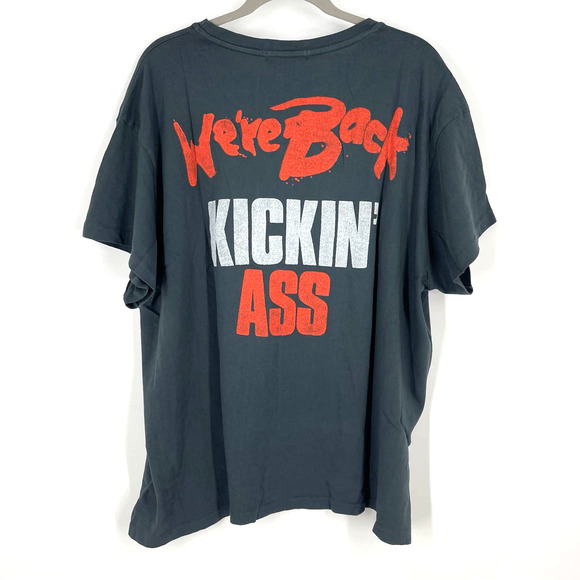 Daydreamer Bon Jovi 1989 Tour Tee in Vintage Black Size 3X NWT - Picture 2 of 7